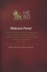 BITÁCORA PENAL (ESTUDIOS, RESEÑAS, ARTÍCULOS, OPINIONES SOBRE HISTORIA DEL DERECHO PENAL, TEORÍA DEL DELITO, DERECHO PROCESAL PENAL Y DELITOS EN PARTICULAR 2017-2021)