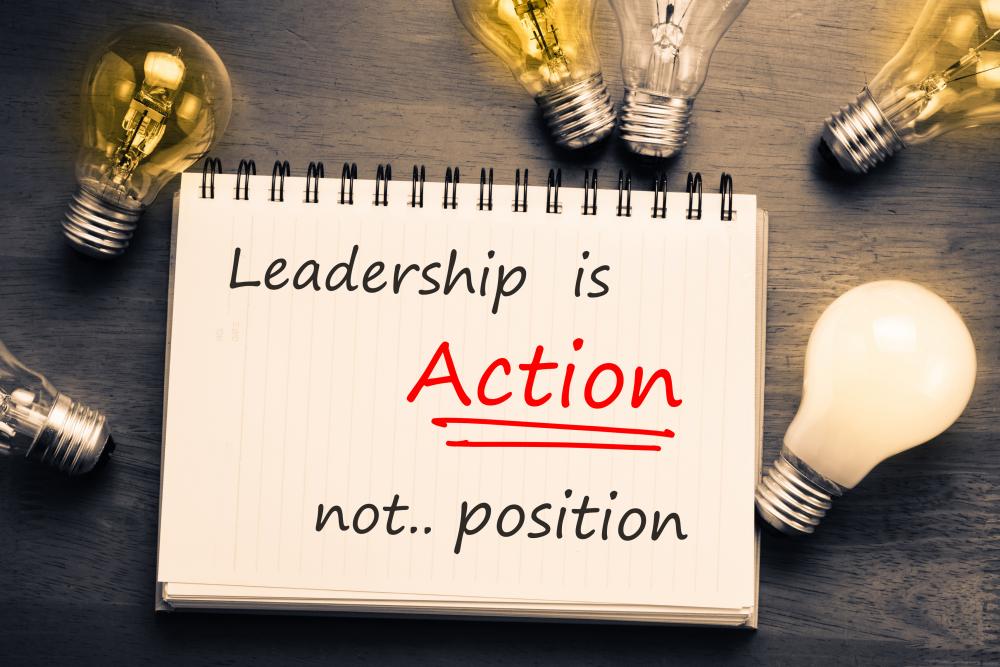 Leadership Is Action Wall Decal