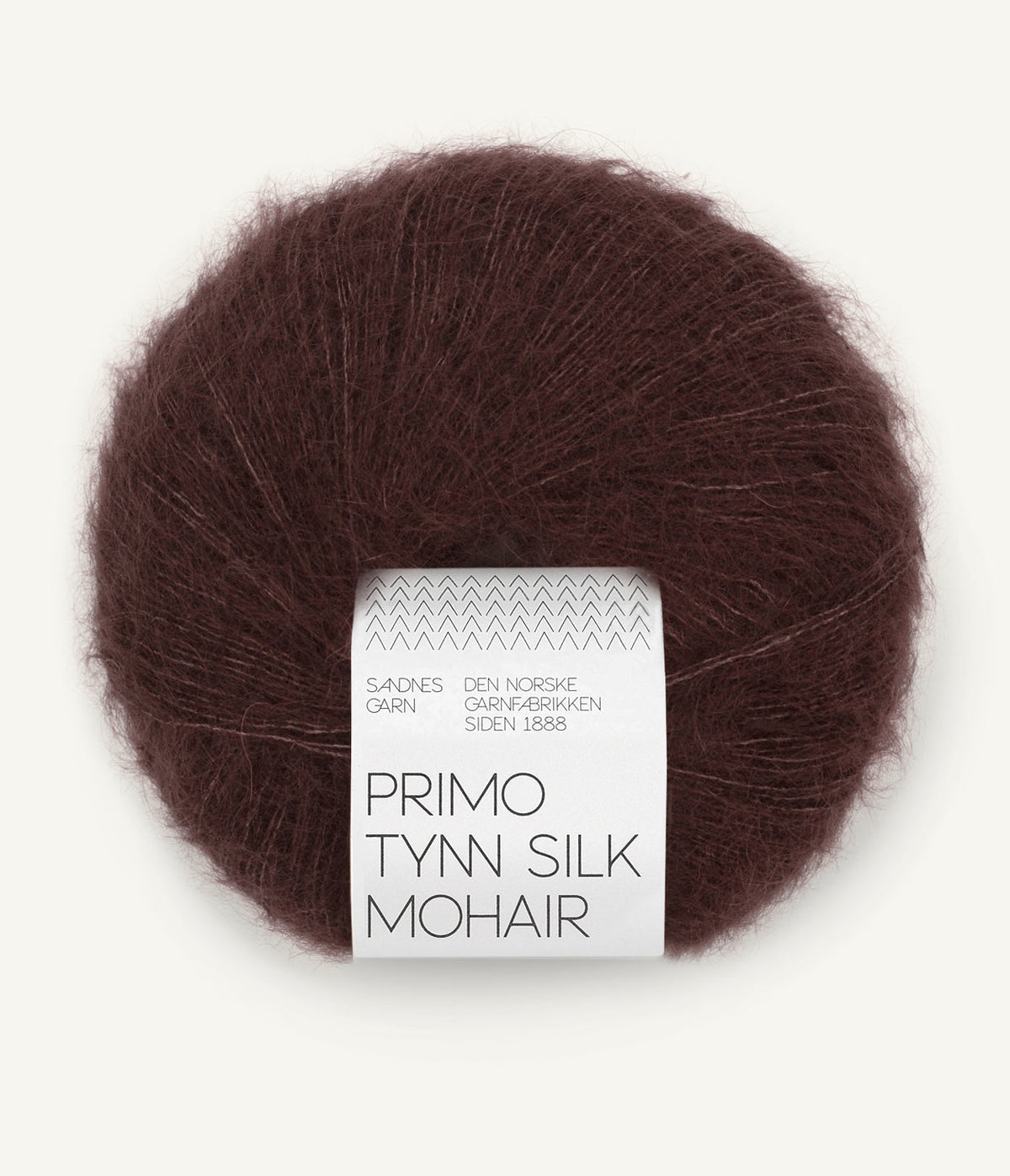 4381 Dark Fudge - Primo Tynn Silk Mohair - Sandnes garn - Garntopia