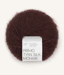 4381 Dark Fudge - Primo Tynn Silk Mohair - Sandnes garn - Garntopia