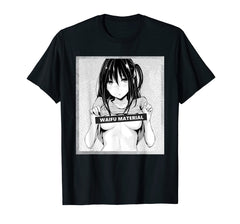 Funny shirts V-neck Tank top Hoodie sweatshirt usa uk au ca gifts for Waifu Material Hentai Manga Shirt 303325