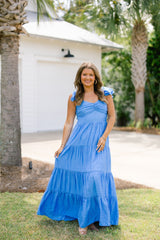 Quiet Skies Periwinkle Dress - Instyle Boutique