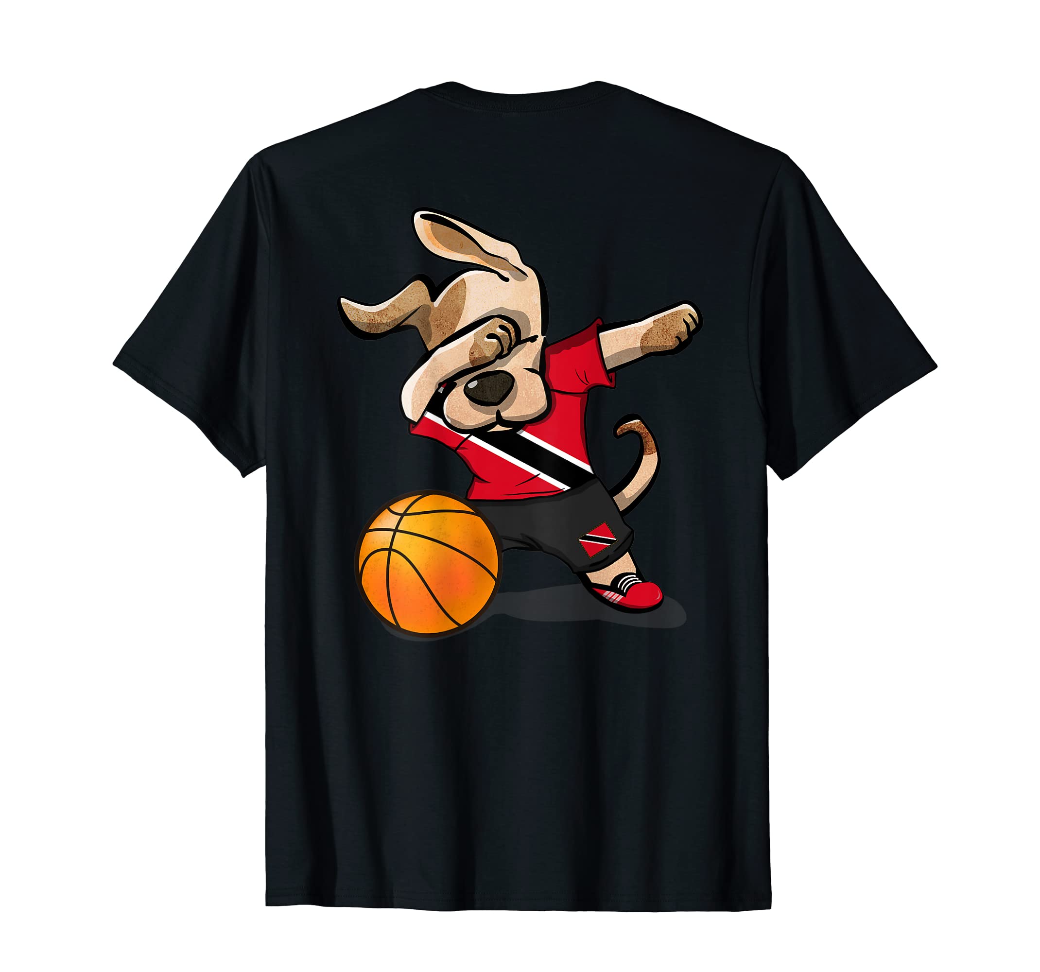 Funny shirts V-neck Tank top Hoodie sweatshirt usa uk au ca gifts for Dab Dog Basketball Trinidad and Tobago Jersey Sport T-Shirt 3983152