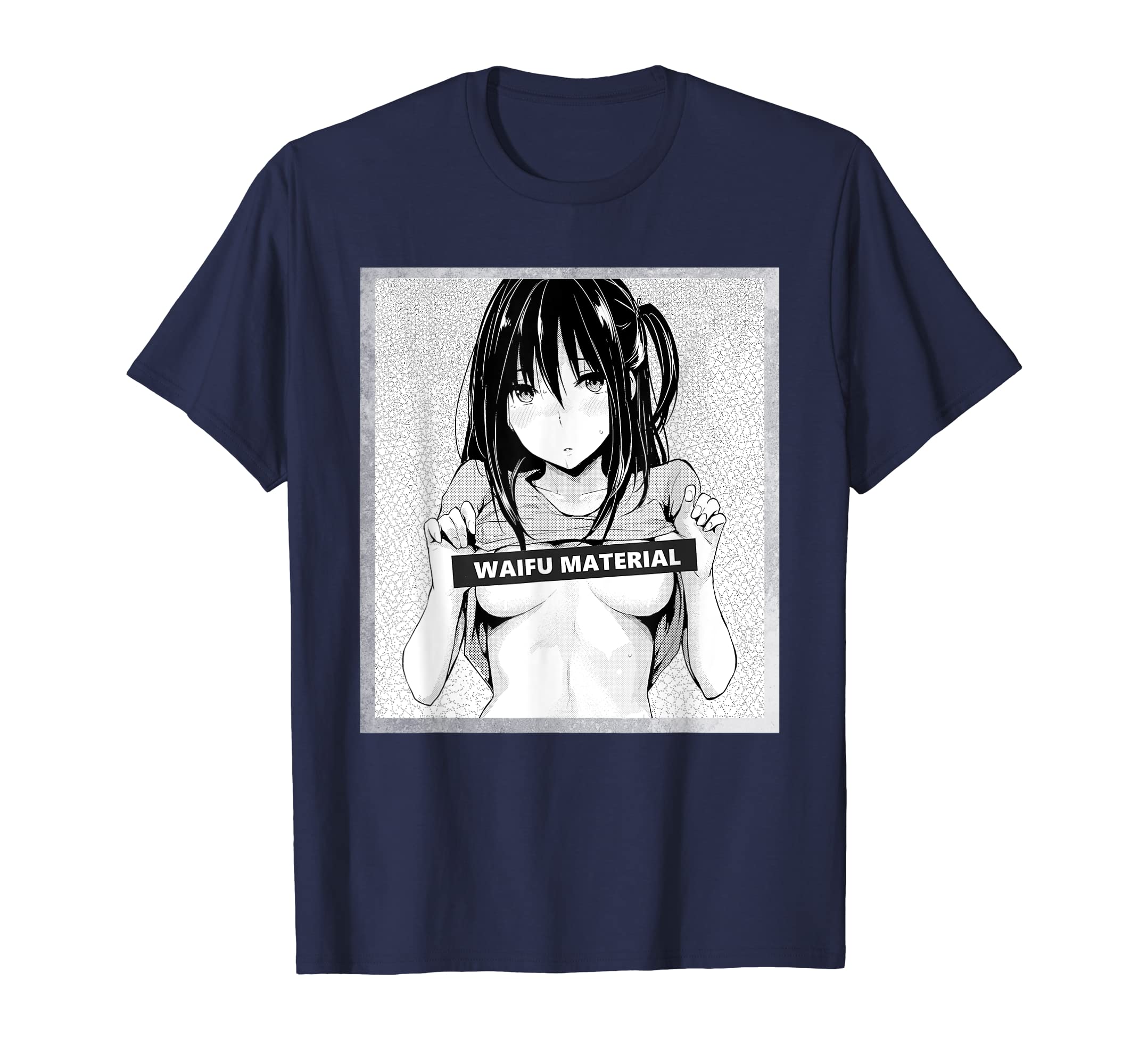 Funny shirts V-neck Tank top Hoodie sweatshirt usa uk au ca gifts for Waifu Material Hentai Manga Shirt 303325