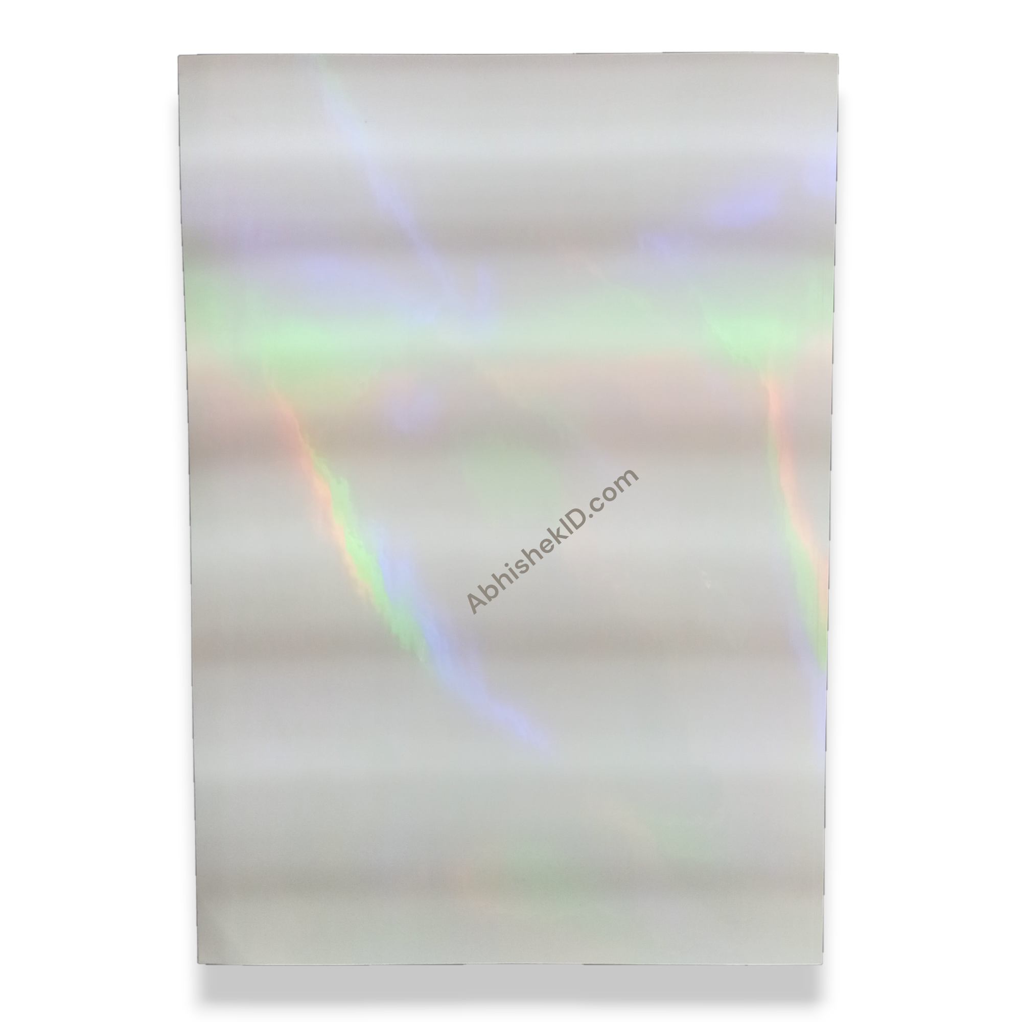 A4 Transparent Rainbow Promojet Sticker for glass jar labeling and custom food container branding projects.