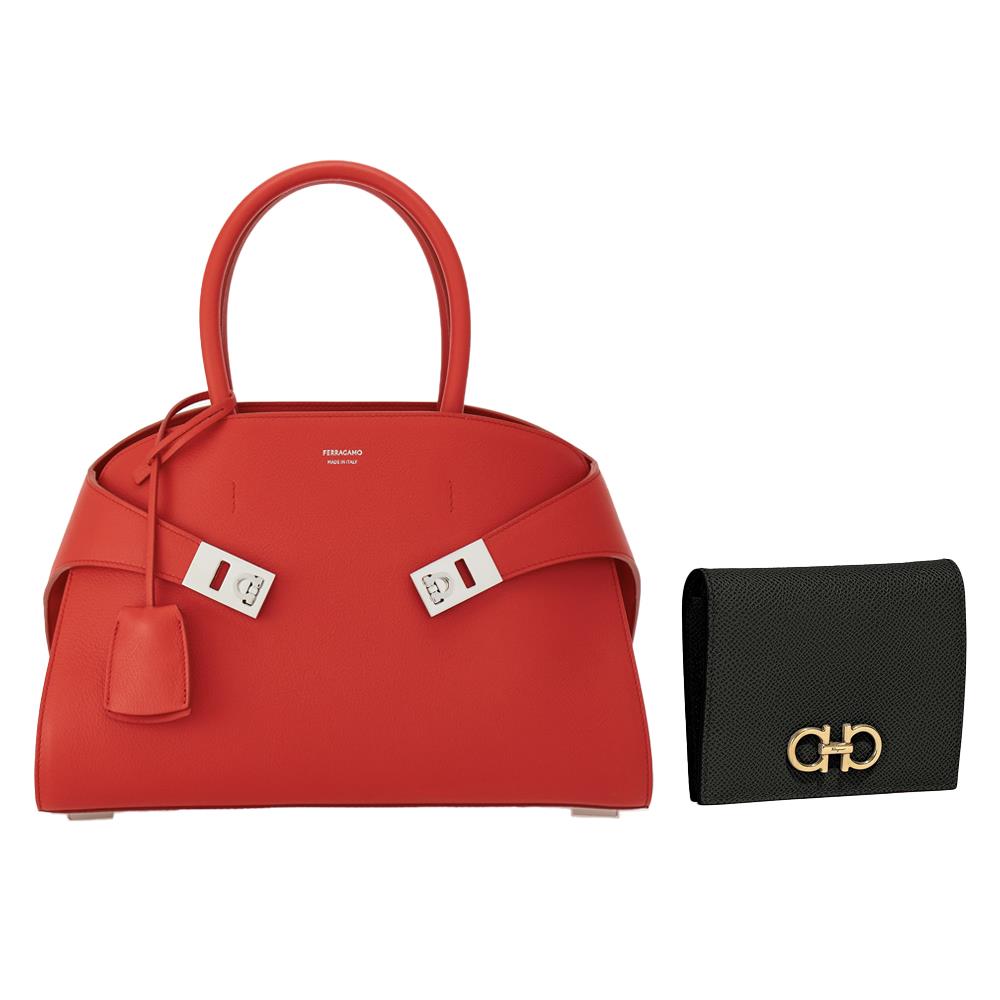 Hug Top Handle & Gancini Wallet Duo SF 761512