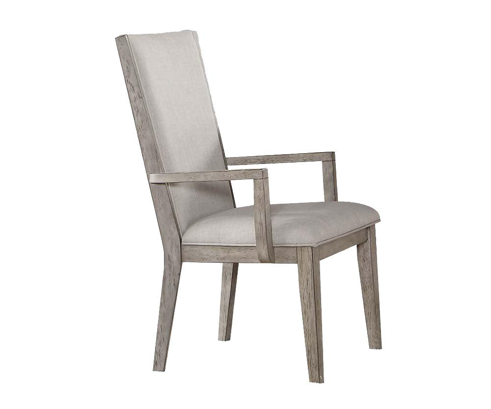 Acme Rocky Arm Chair in Gray Oak (Set of 2) 72863 - Furniture Stars (Chicago, IL)