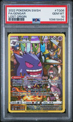 PSA 10 Gengar TG06 Lost Origin Trainer Gallery Art