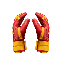 “LIGHTNING RED” Maize/Red