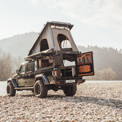 Tailgate Gear - Alu-Cab Canopy Camper Modules & Set Up