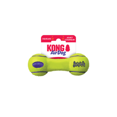 KONG AIRDOG Squeaker Dumbbell, Jouet couineur pour chien - KONG