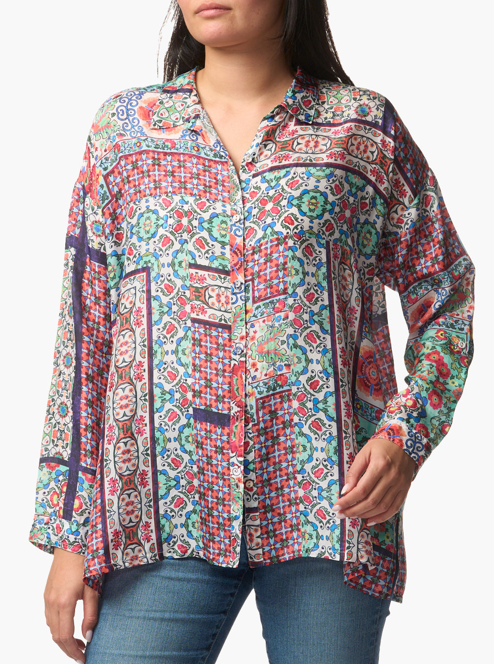 The Audrey Oversized Blouse - Selia