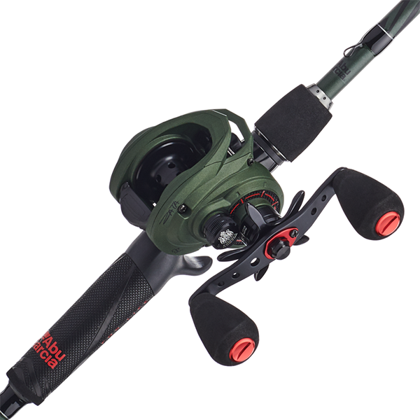 Abu Garcia Zata 12-20 Pound 1 Piece 7 Feet Medium Heavy Baitcasting Reel and Rod Combo - Bulluna.com