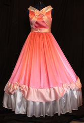 Custom Cosplay Adult Cinderella Pink Gown  Made By the Mice