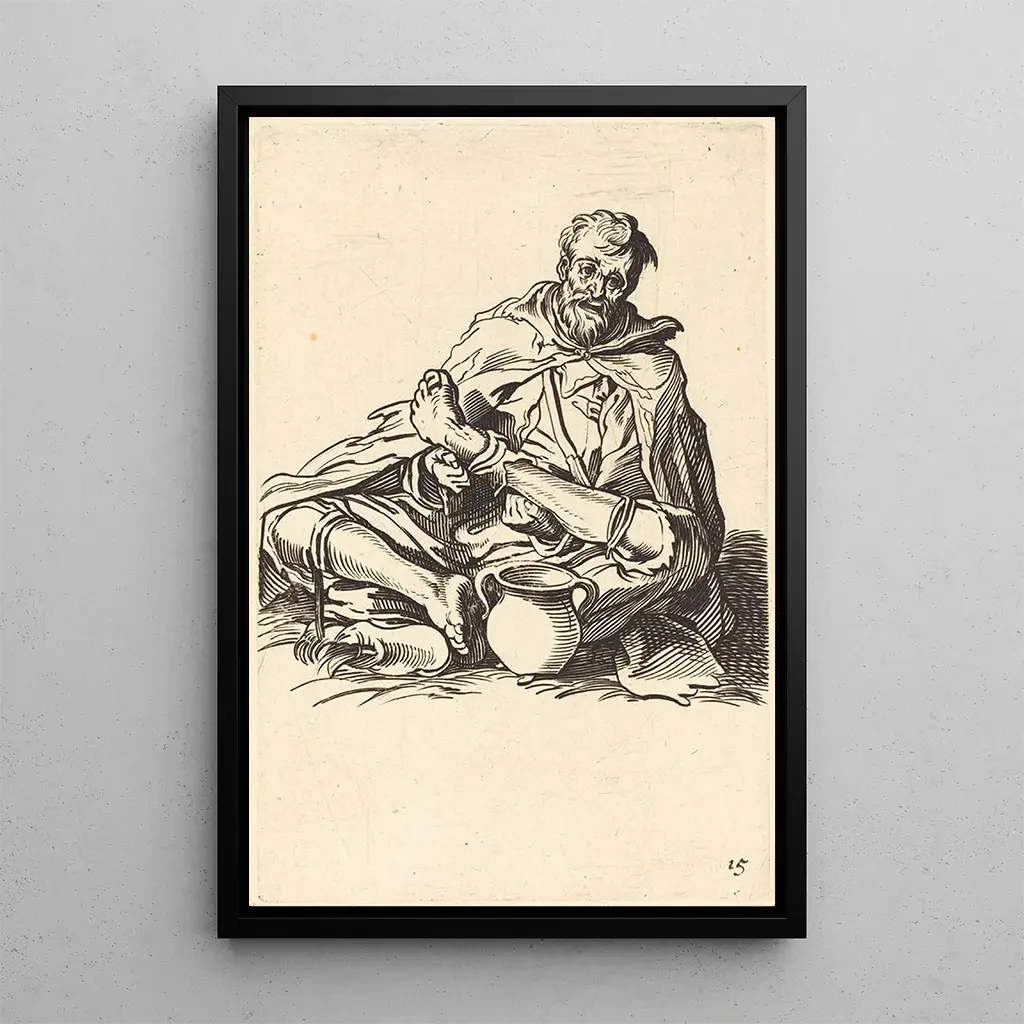 After Jacques Callot - The Sick Man.webp