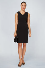 Women' Business Alyssa Dress V Back - Black NORA GARDNER | OFFICIAL STORE for work and office
