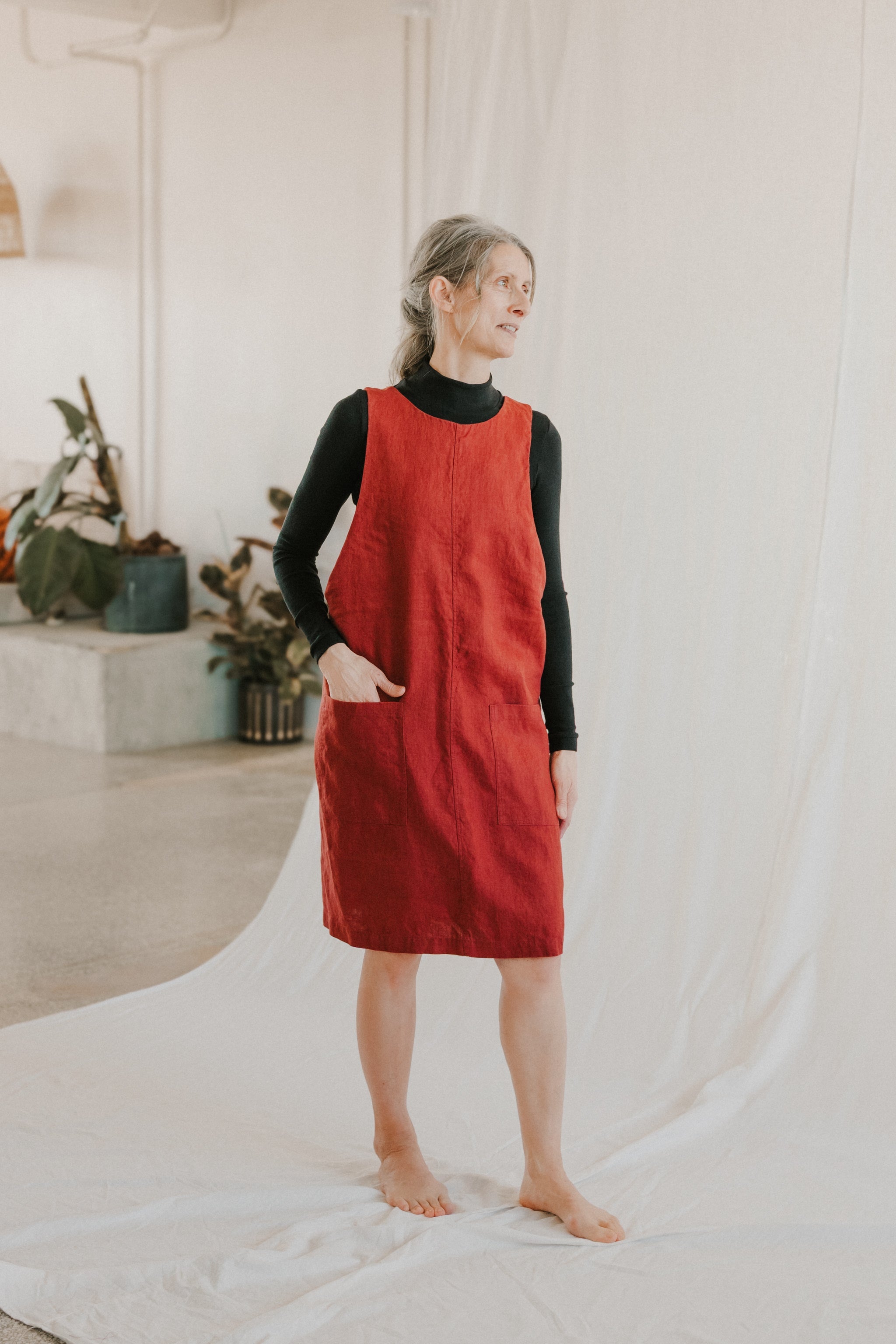 Sewing Kit || Apron Dress - cedarandvine
