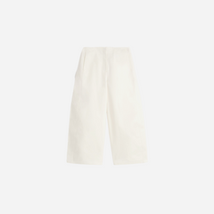 Cos Cropped Barrel-Leg Cotton Trousers