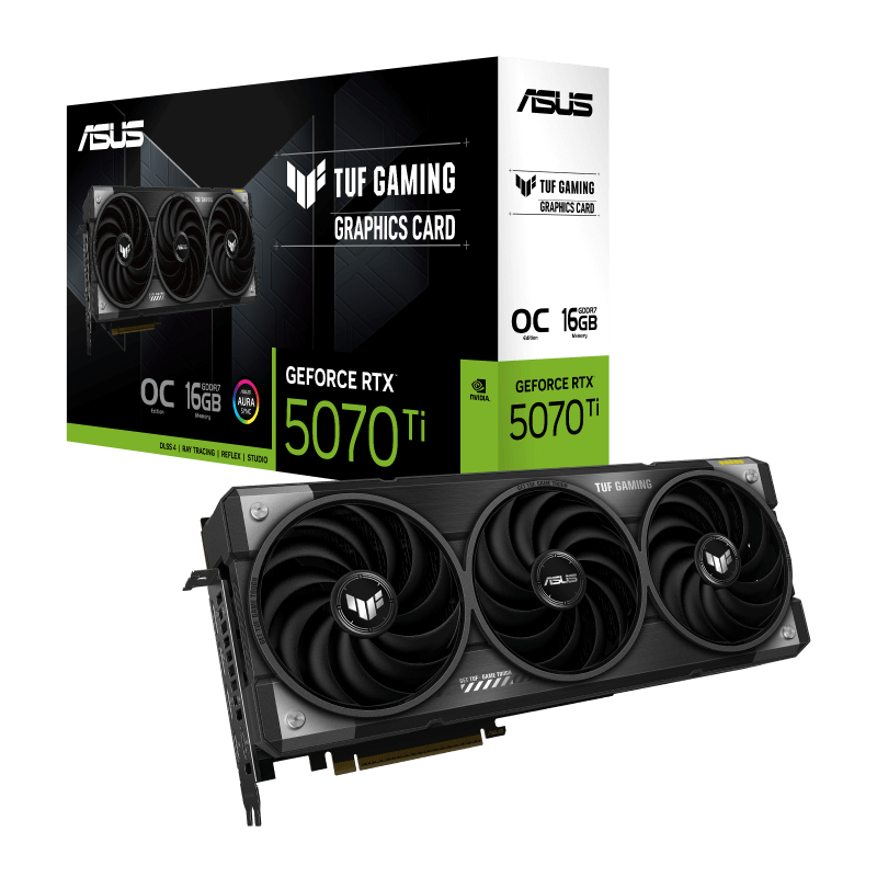 Asus TUF Gaming GeForce RTX™ 5070 Ti O16G 90YV0MD0-M0NA00 - ESP-Tech