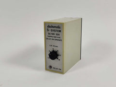 Electromatic SA 105 220 / SA105220 0,8-18 sec. 220 VAC Relay. Delay on Operate