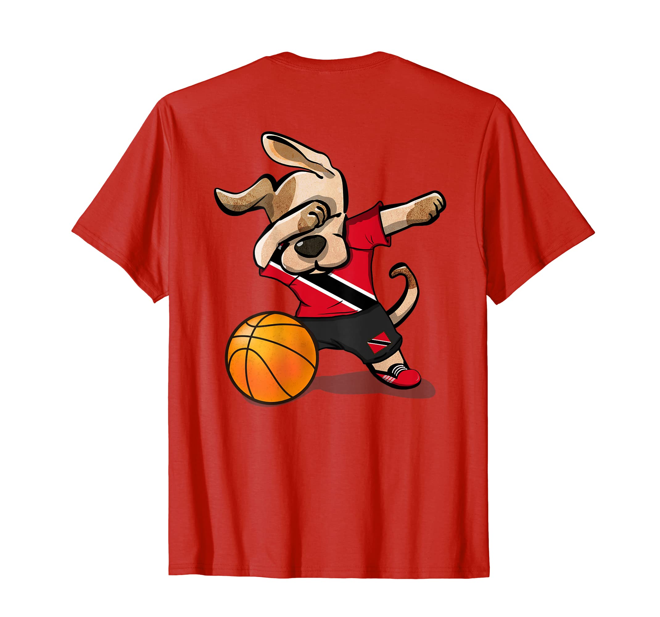 Funny shirts V-neck Tank top Hoodie sweatshirt usa uk au ca gifts for Dab Dog Basketball Trinidad and Tobago Jersey Sport T-Shirt 3983440