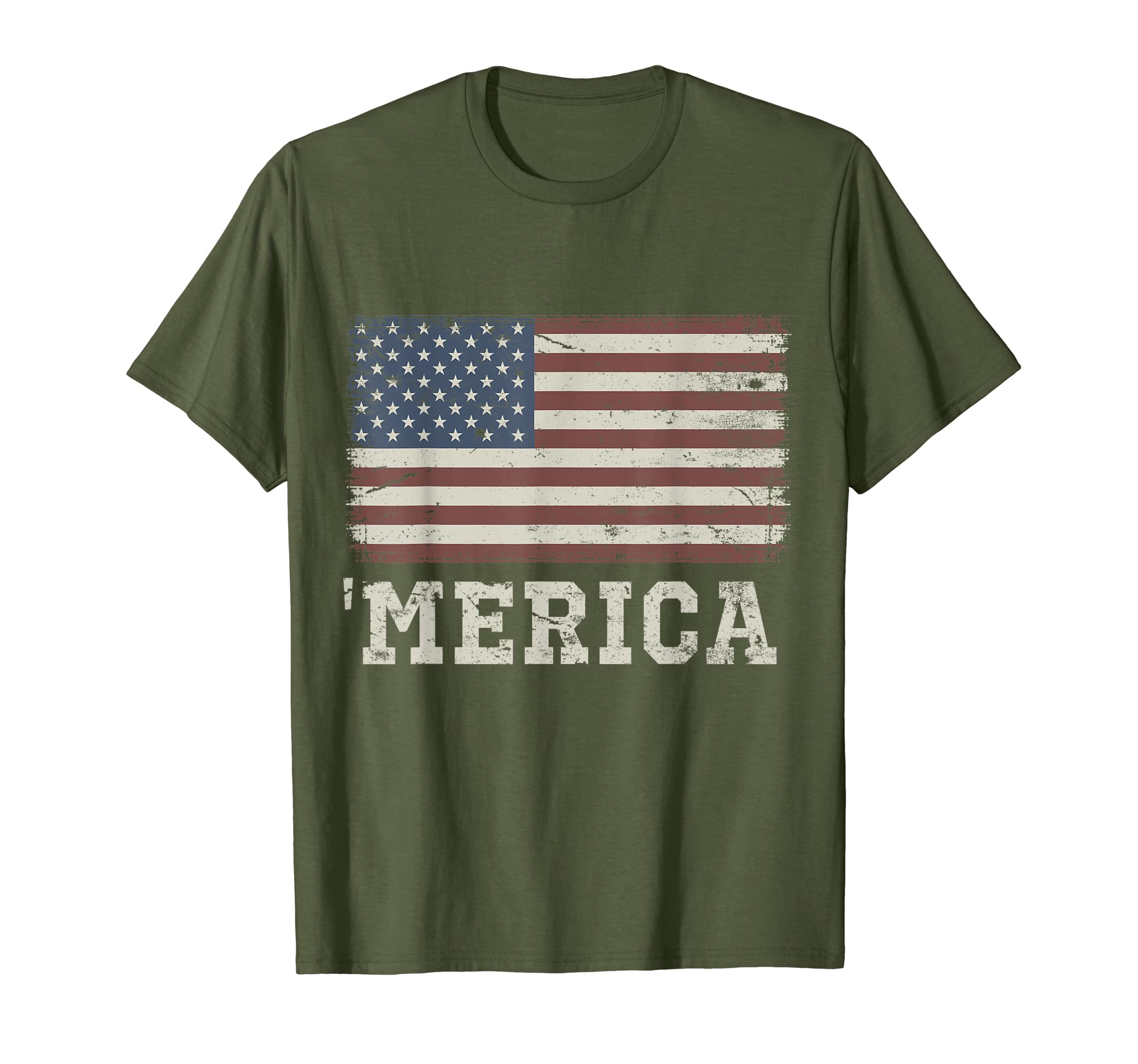 Funny shirts V-neck Tank top Hoodie sweatshirt usa uk au ca gifts for Vintage USA Flag 'Merica T-Shirt 775984