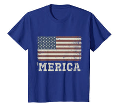 Funny shirts V-neck Tank top Hoodie sweatshirt usa uk au ca gifts for Vintage USA Flag 'Merica T-Shirt 604768