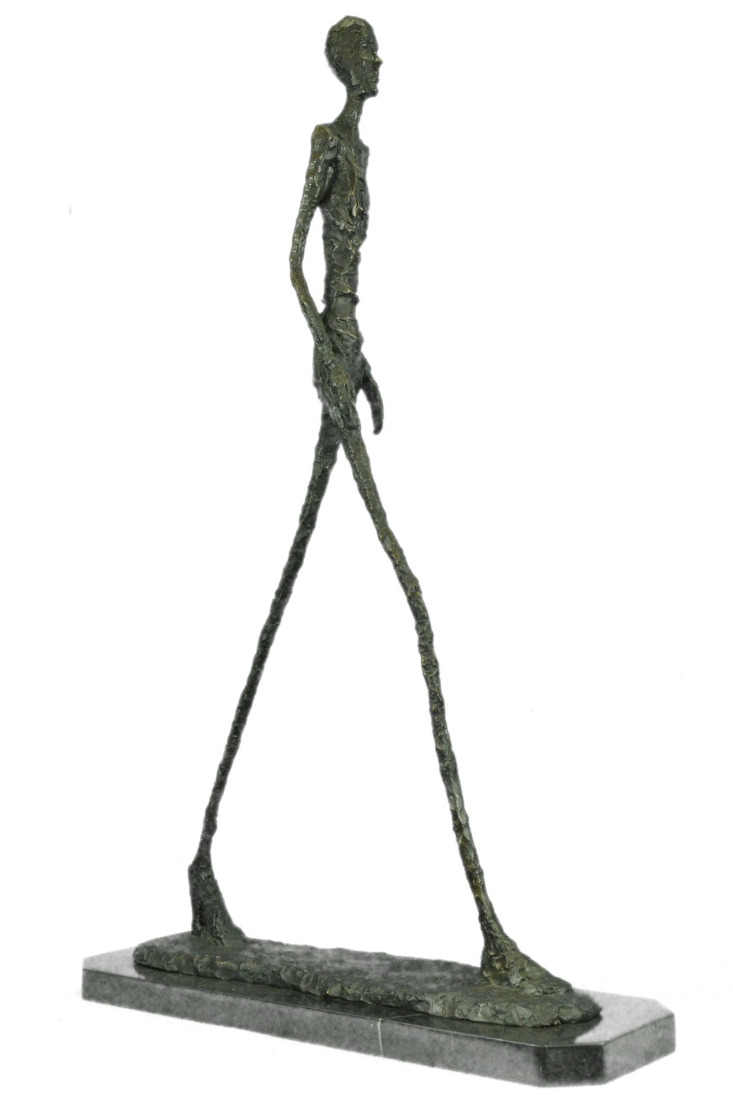 Bronze Sculpture Massive Bronze Masterpiece by Giacometti Nude Male Statue Sale
