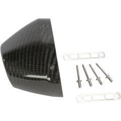 FMF REPL RCT CARBON REPLACEMENT END CAP KIT 040643