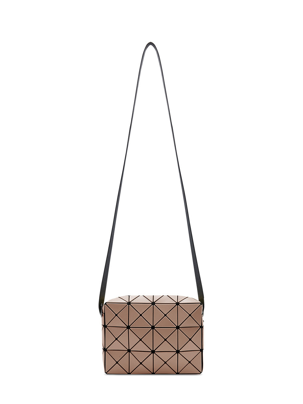 CUBOID Shoulder Bag (Large) (Beige)