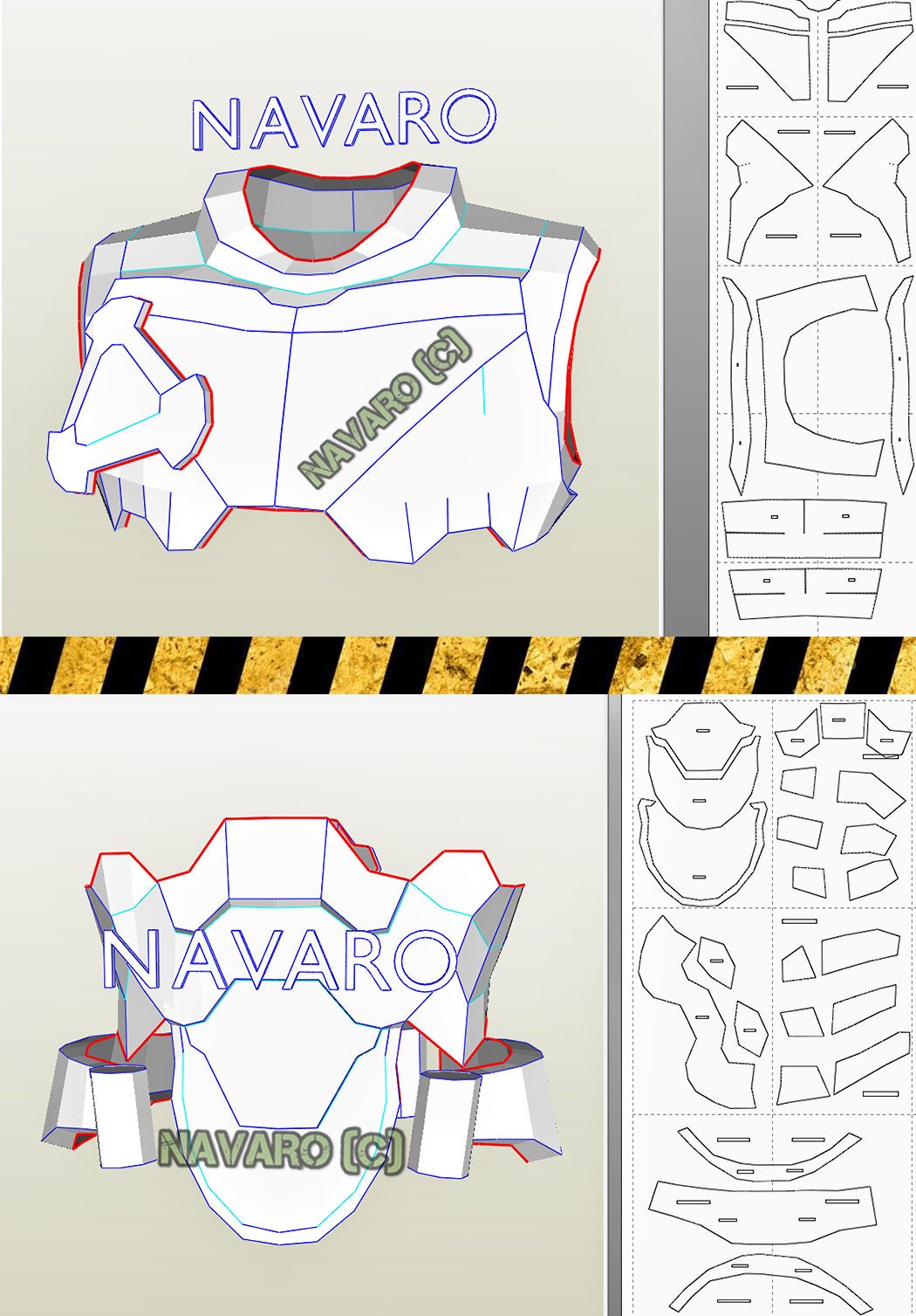 baptiste foam template