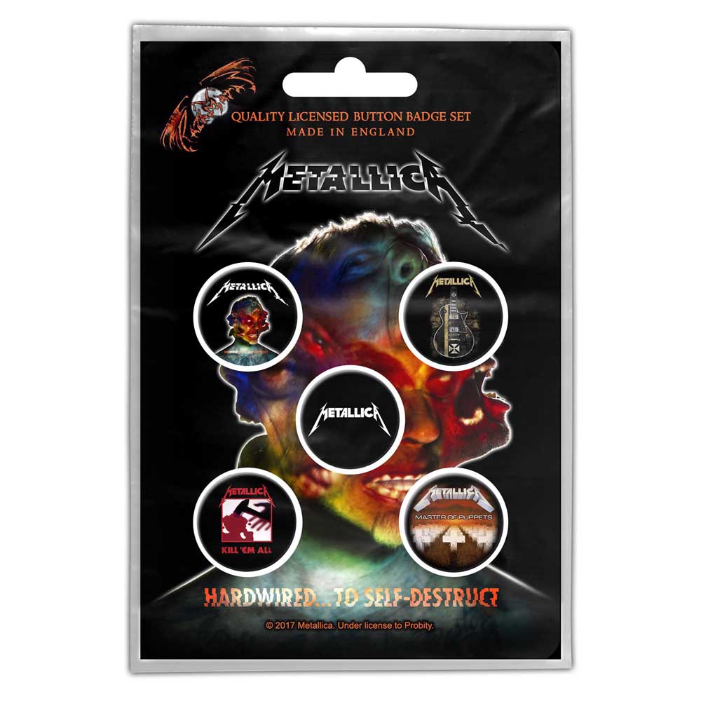 Billede af Metallica Hardwired to self-destruct Badge