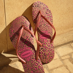 Havaianas Slim Animal Rosa
