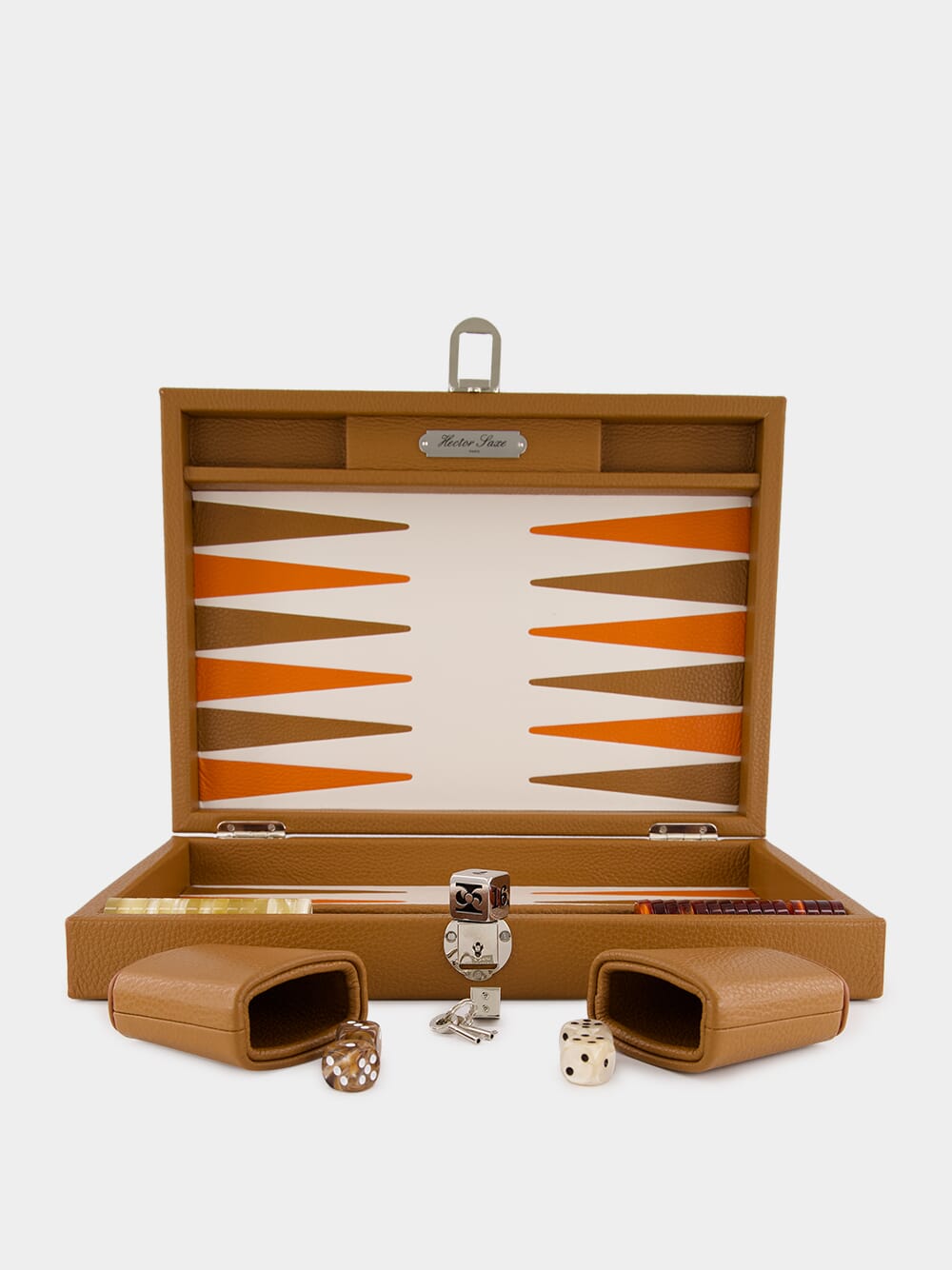 Gold Medium Baptiste Backgammon Set