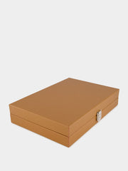 Gold Medium Baptiste Backgammon Set