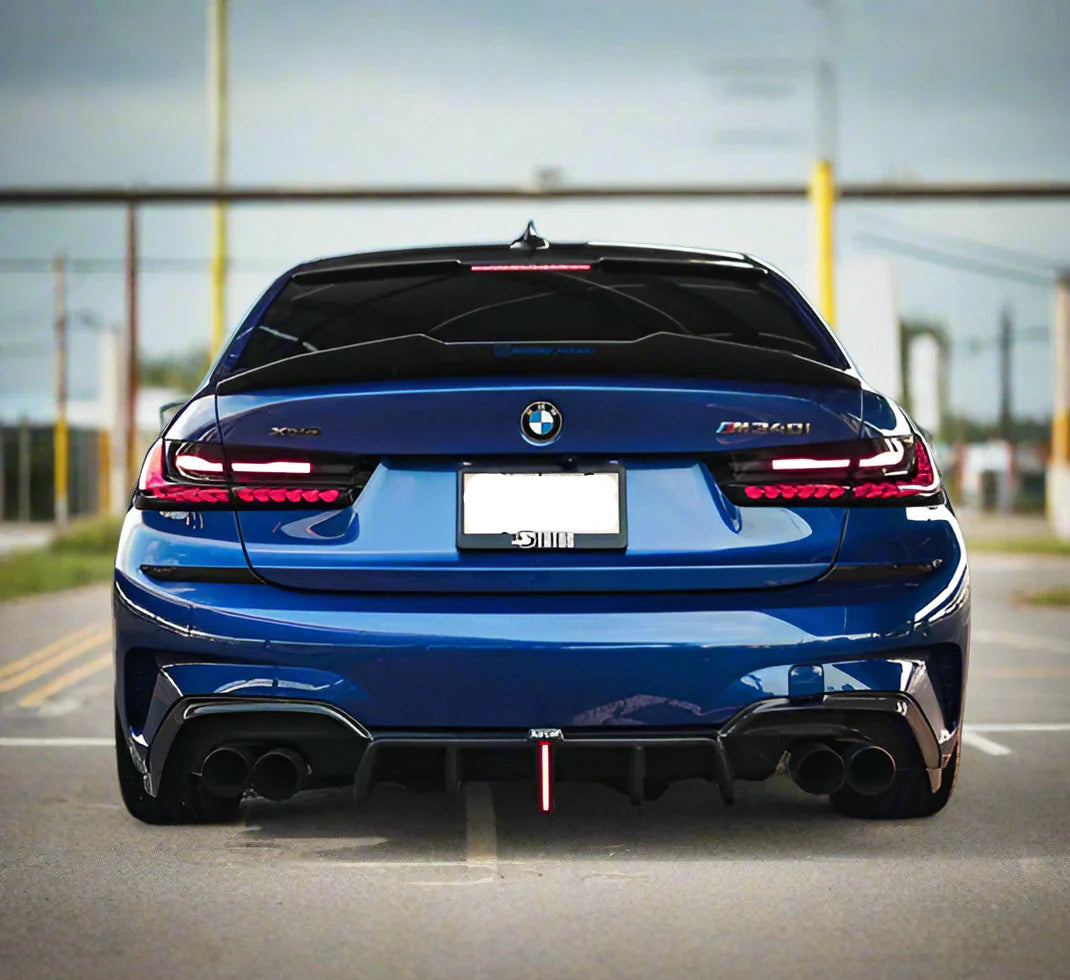 BMW G20 rear diffuser aerodynamic design and fitment