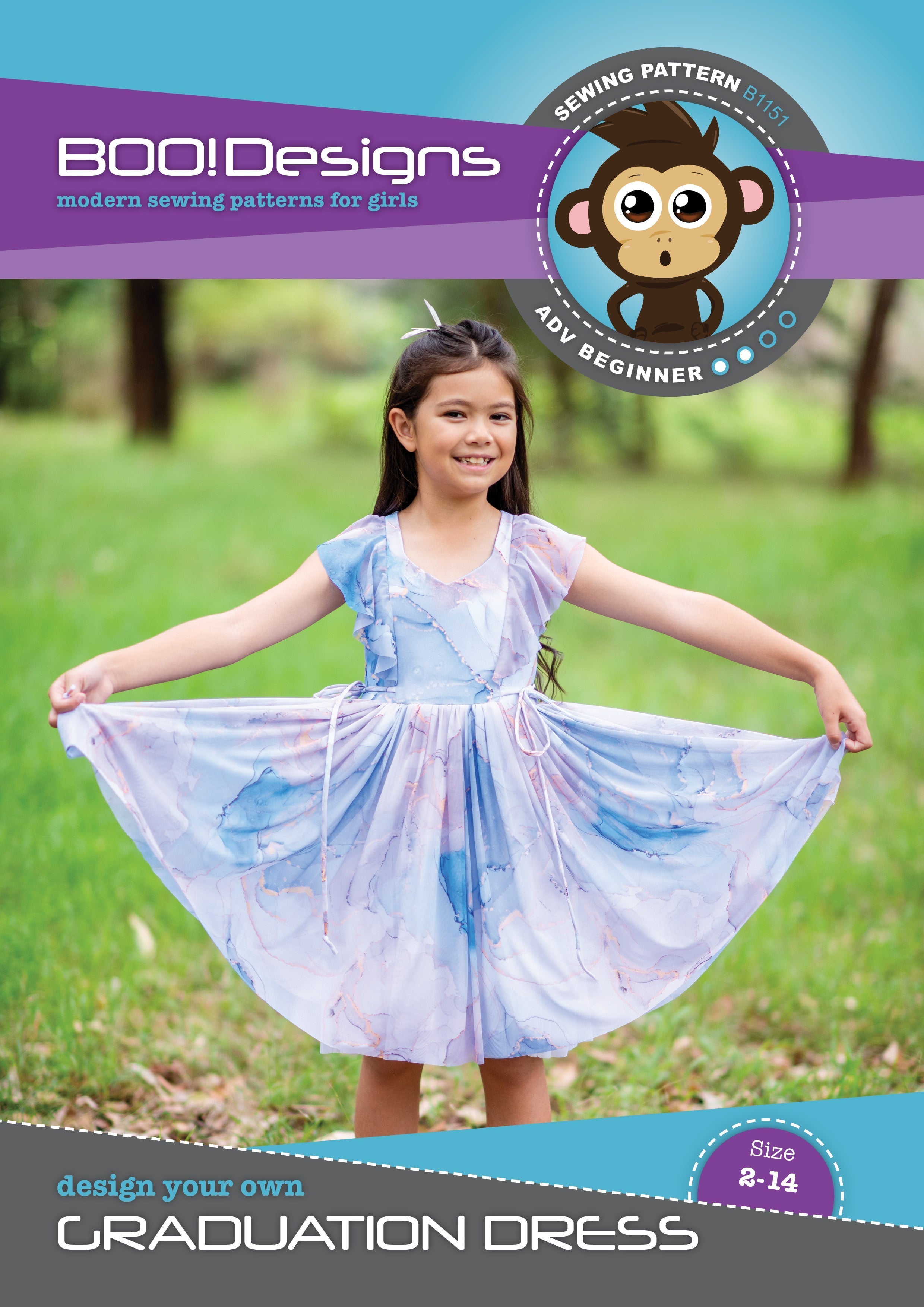 PDF Pattern: Graduation Dress PDF Pattern