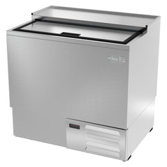 BOTELLERO ASBER AGF-36 HC/S-HC | Botellero Glass Froster | Eléctrico | 1 Puerta | Horizontal | Vinil y Acero Inoxidable | Controles Eléctricos | Bar Barra Vinatería | Restaurante Hotel Cafetería Bistró Fonda Pub Cantina Bebidas Frescas Botellas