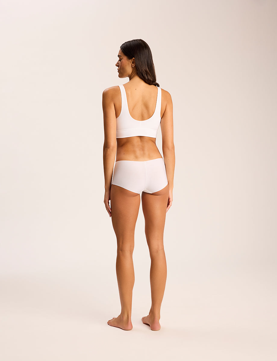 Butter Hipster::White::Back