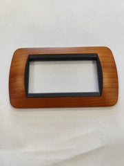 Placca Elettrica 4 Moduli BTicino L4804LCA Living International – Legno