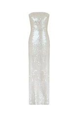 Loren Glam Sequin Maxi Dress by Gigii's featuring shimmering sequins and elegant design, perfect for formal occasions.