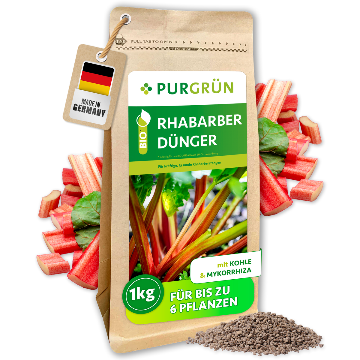 Bio-Rhabarber-Dünger 1 kg