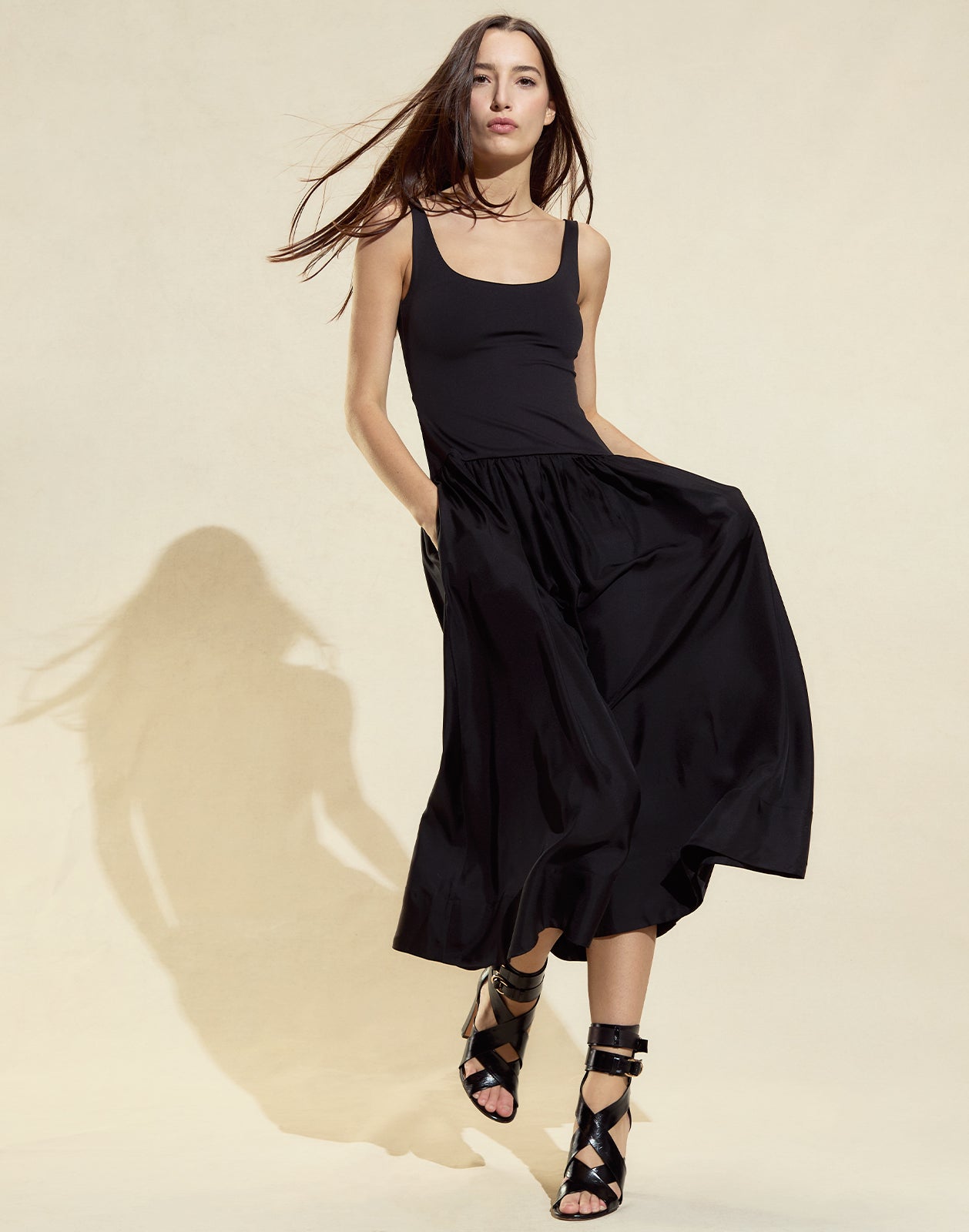 Cynthia Rowley Eloise Drop Waist Dress