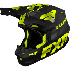 [Color:::Black / HiVis] FXR Blade Race Division Helmet