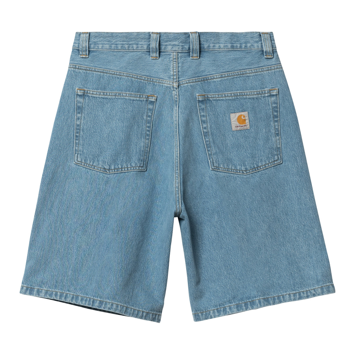 Carhartt WIP - Brandon Short Smith - BLUE STONE BLEACHED / Blå - Shorts