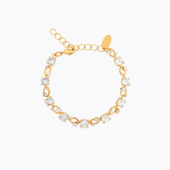 Caroline Svedbom - Fay Bracelet Crystal Gold