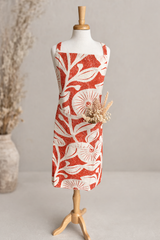 Floral Crossback Apron