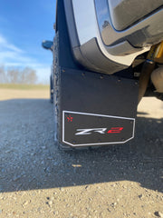 2019+ Chev ZR2 1500 Bolt On Kickback Mudflaps 13"