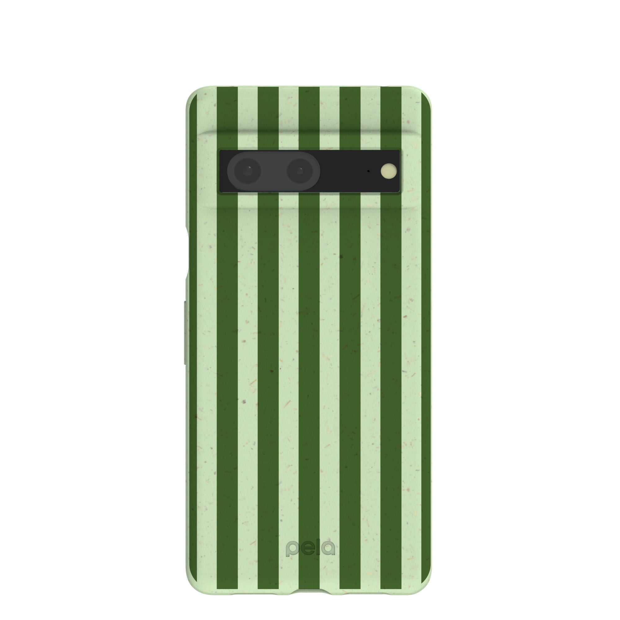 Sage Green Clover Stripes Google Pixel 7 Case