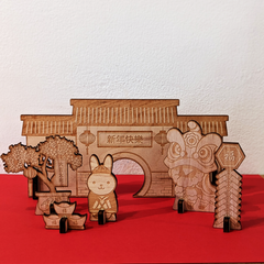 Lunar New Year / Chinese New Year Diorama